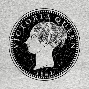 ENGLAND GOLD COIN QUEEN VICTORIA T-Shirt